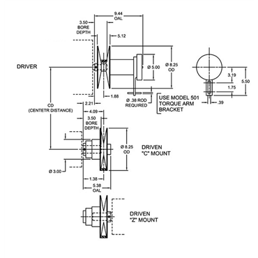Lovejoy32905X1 3/8PULLEY